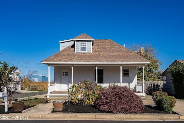 bungalow-style house with a porch