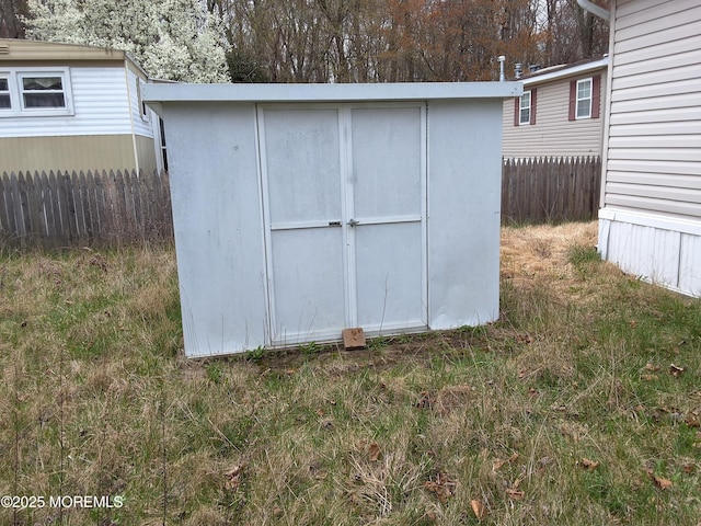 32 Village Rd, Morganville, NJ 07751 - view of shed with fence