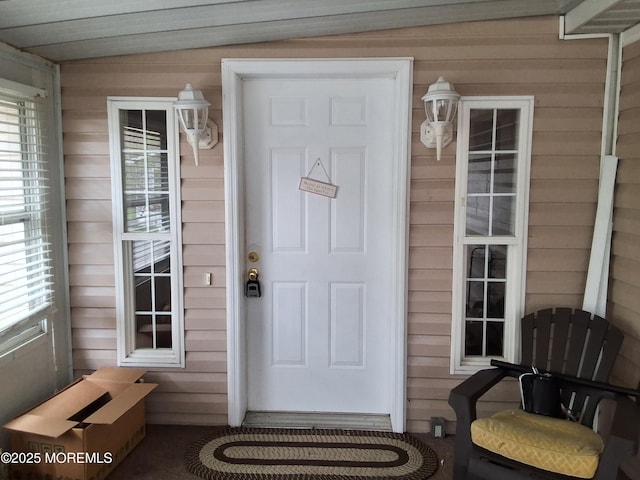 32 Village Rd, Morganville, NJ 07751 - property entrance featuring covered porch
