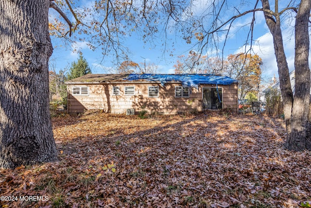 view of rear view of house