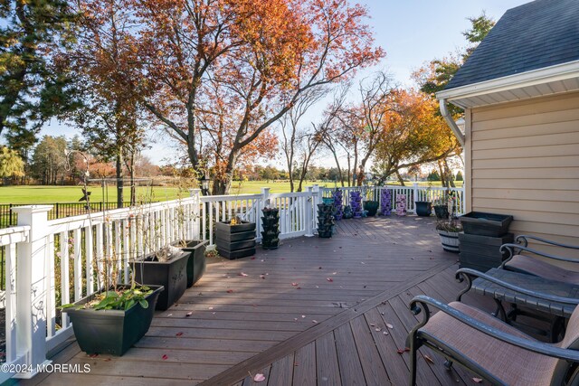 view of deck