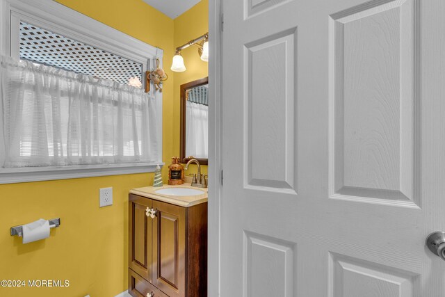228 Hancock Ave, Seaside Heights, NJ 08751 - bathroom featuring vanity
