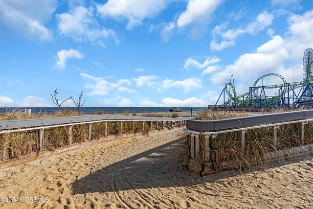 228 Hancock Ave, Seaside Heights, NJ 08751 - view of property's community featuring view of water and beach