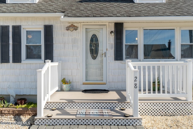 view of property entrance