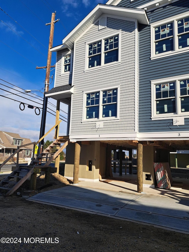 back of house featuring a patio area