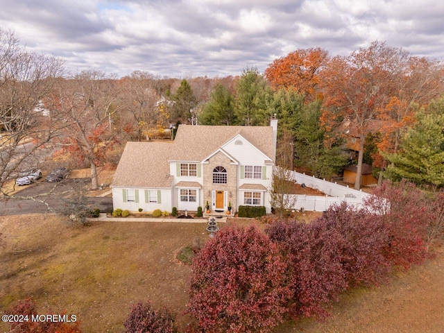 994 Hyson Rd, Jackson, NJ 08527 - view of front of property with a chimney