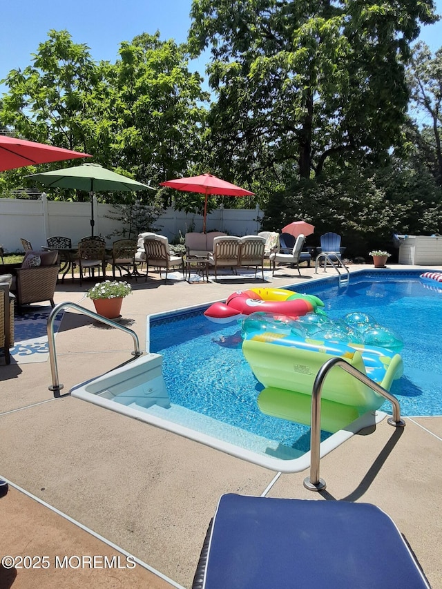 994 Hyson Rd, Jackson, NJ 08527 - view of swimming pool with a patio area
