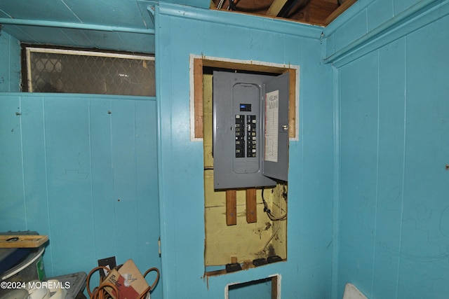 utilities with electric panel