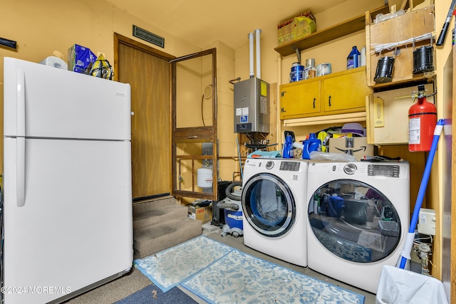 laundry area with washer and clothes dryer