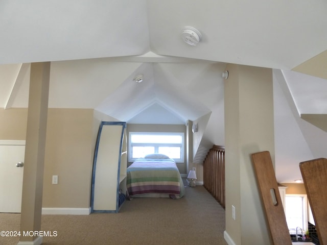 bedroom featuring carpet flooring