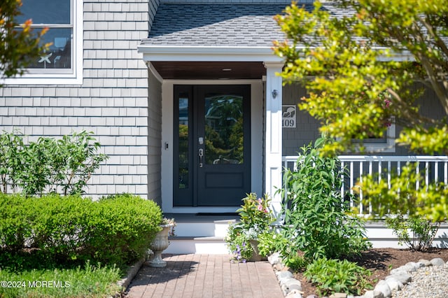 view of entrance to property