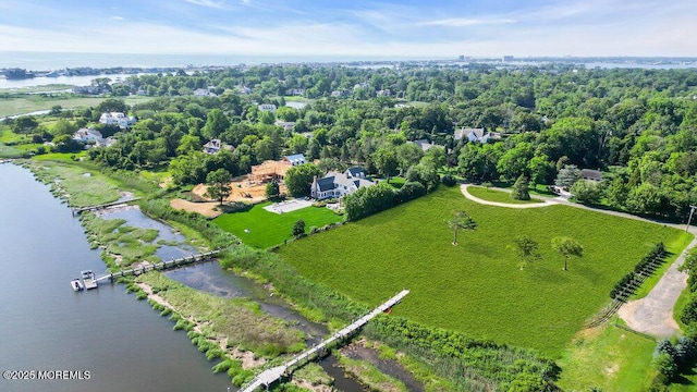 3 Black Point Horseshoe St, Rumson, NJ 07760 - aerial view of a large body of water