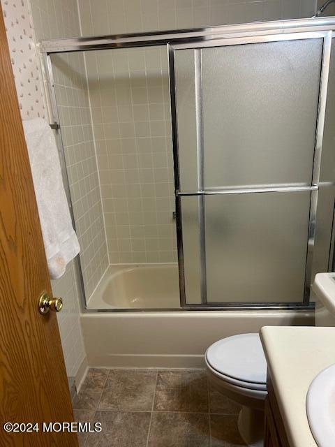 15 Alpine Rd Unit A, Whiting, NJ 08759 - full bath with vanity, combined bath / shower with glass door, and tile patterned floors