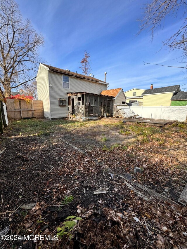 view of rear view of house