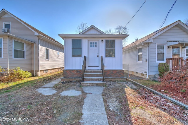 view of bungalow-style house