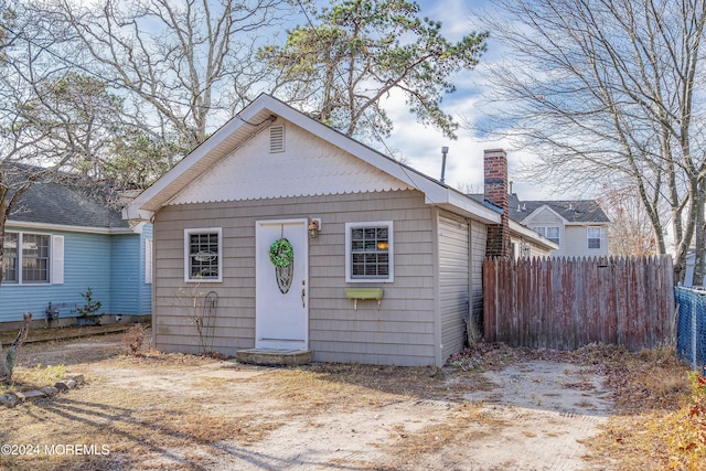 view of front of house