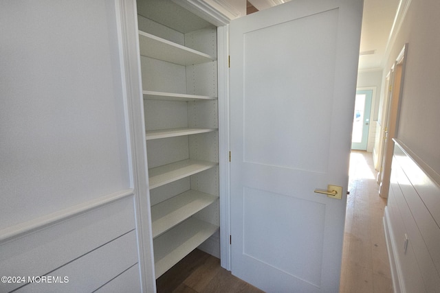 view of closet