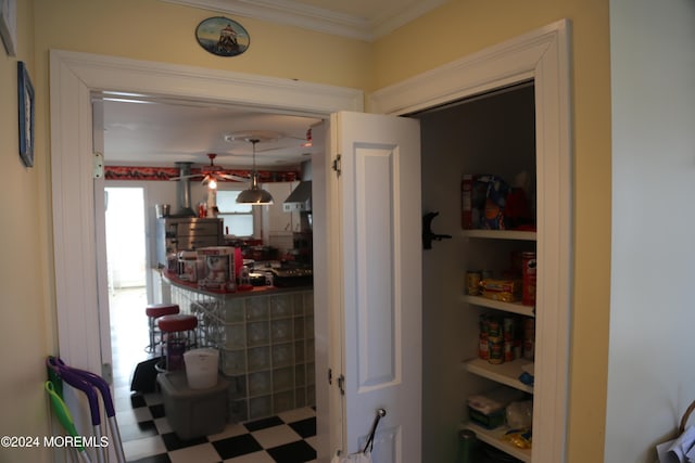 view of pantry