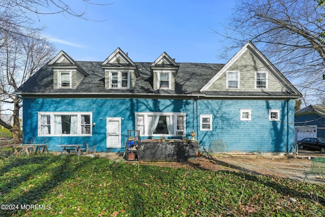 448 Monmouth Pl, Long Branch, NJ 07740 - rear view of house featuring a shingled roof