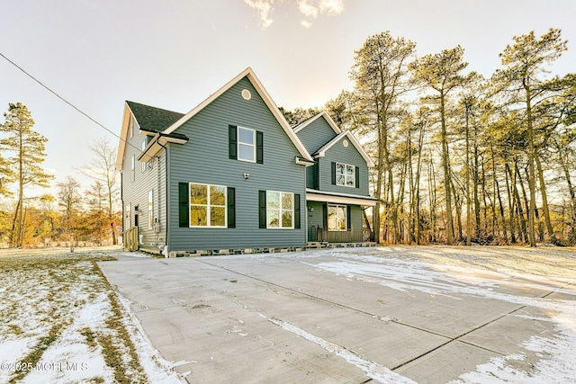 view of front of house