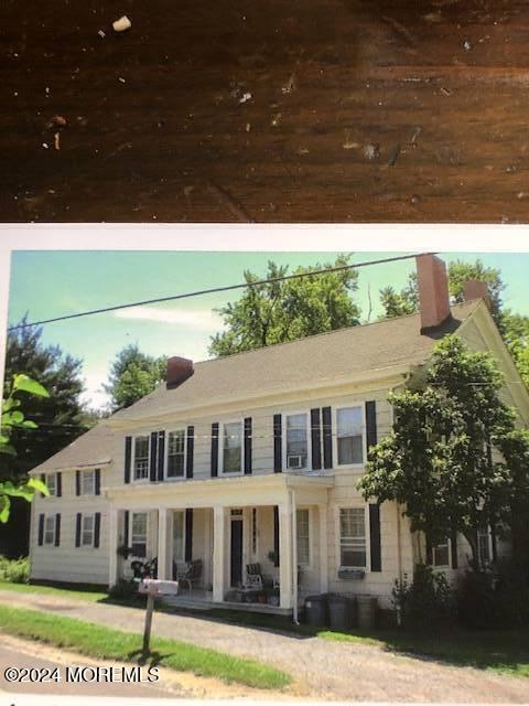 view of colonial-style house