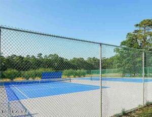 view of tennis court