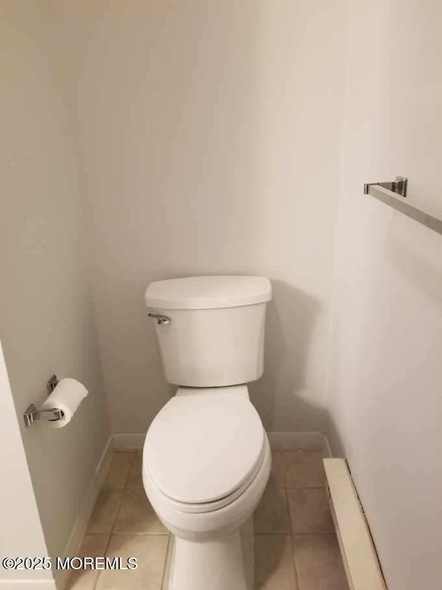 33 Penwood Dr Unit 55, Whiting, NJ 08759 - bathroom with tile patterned floors, toilet, and baseboards
