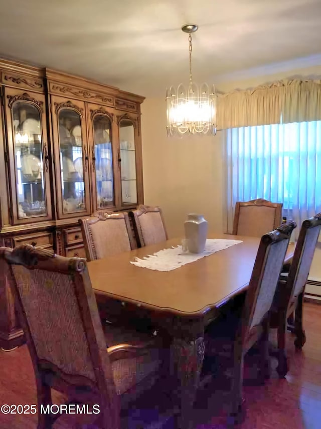 33 Penwood Dr Unit 55, Whiting, NJ 08759 - dining room with a chandelier