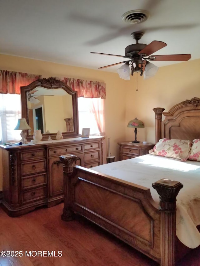 33 Penwood Dr Unit 55, Whiting, NJ 08759 - bedroom featuring wood finished floors and a ceiling fan