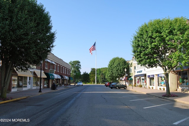 view of road