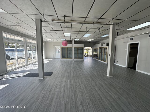 interior space featuring wood-type flooring