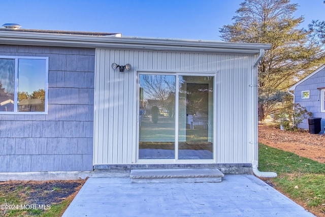 view of property entrance