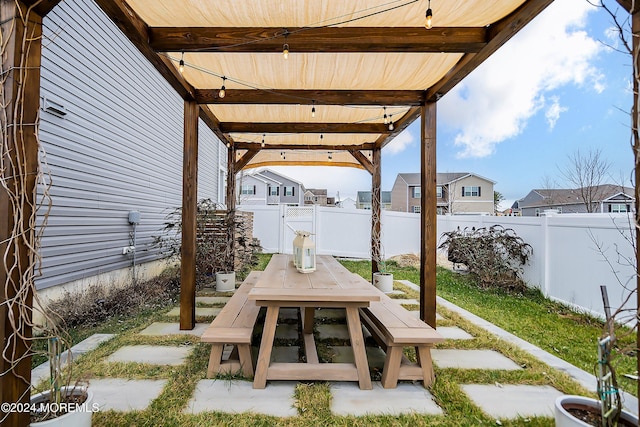 view of patio / terrace