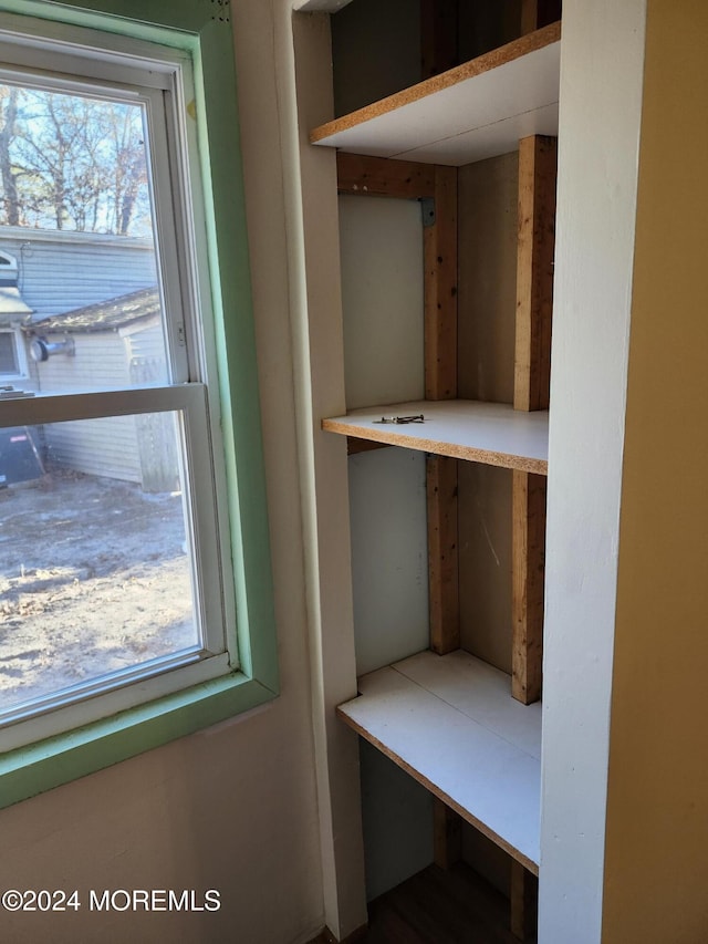 view of closet