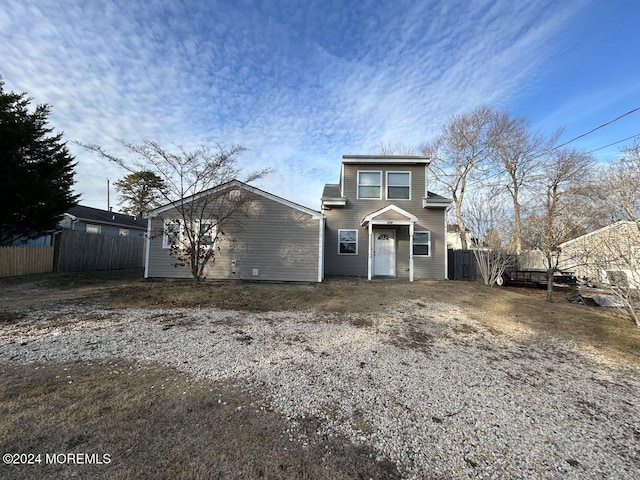 view of front of house