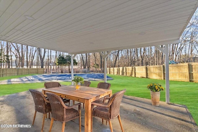 8 Chesapeake Rd, Manalapan, NJ 07726 - view of patio with outdoor dining space