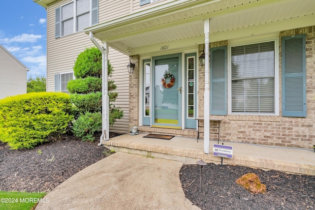 view of property entrance