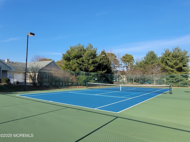 22 Winkle Ct, Whiting, NJ 08759 - view of tennis court with community basketball court and fence