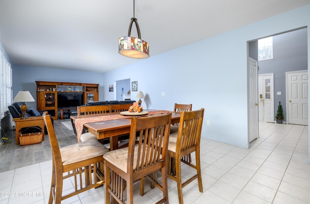 dining room with light hardwood / wood-style flooring