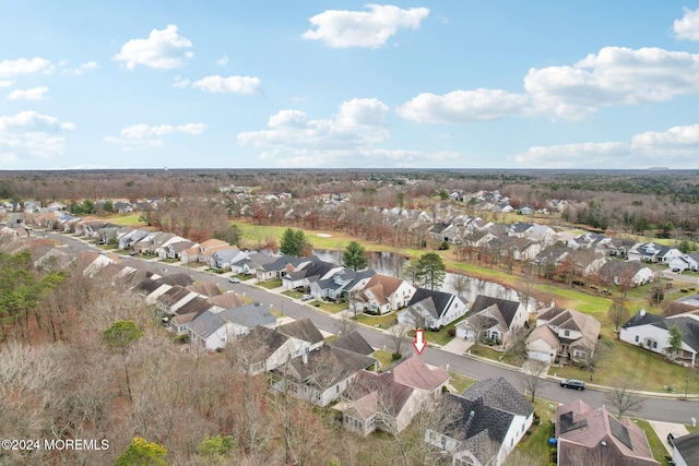 43 Spyglass Dr, Jackson, NJ 08527 - aerial overview of property's location with nearby suburban area and a large body of water