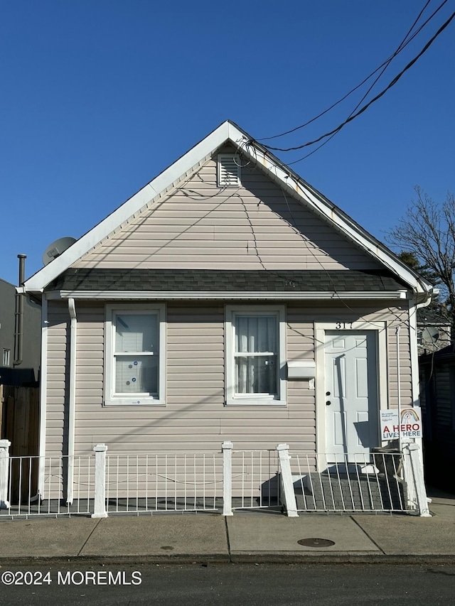 view of property exterior