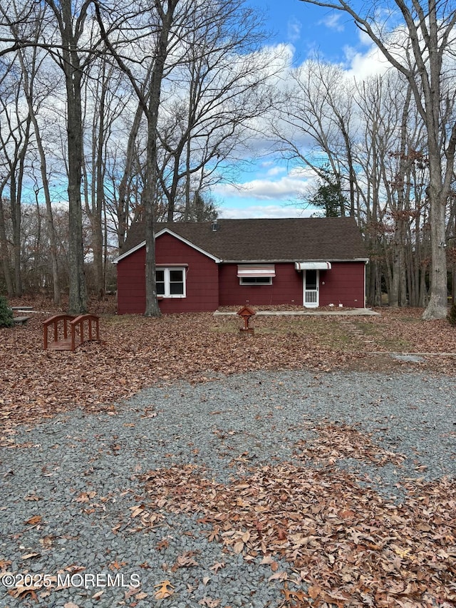 view of front of house