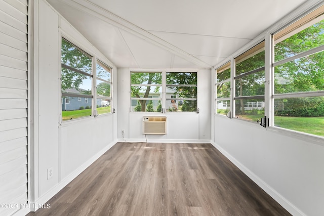 unfurnished sunroom with plenty of natural light