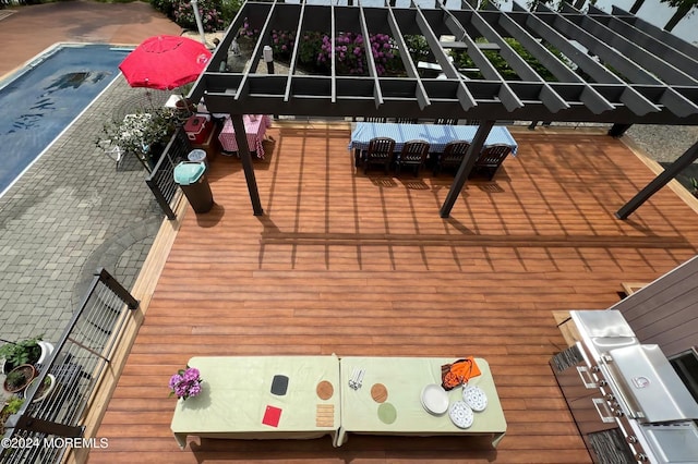 view of deck