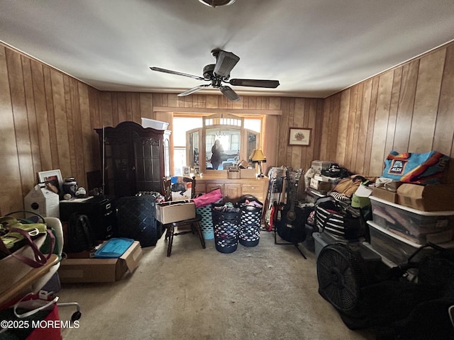 6 Westport Dr, Toms River, NJ 08757 - interior space with ceiling fan and light carpet
