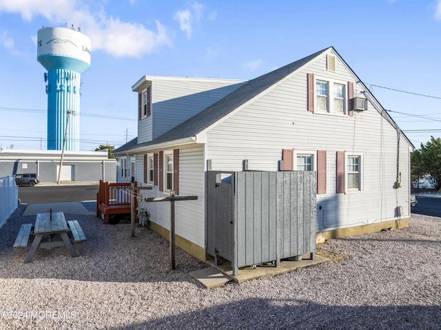 view of home's exterior