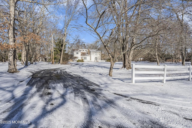 790 Farmingdale Rd, Jackson, NJ 08527 - view of yard covered in snow