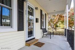 view of patio / terrace with covered porch