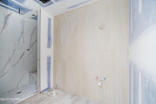 302 4th Ave, Belmar, NJ 07719 - full bathroom featuring a marble finish shower