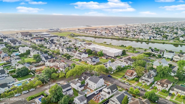 302 4th Ave, Belmar, NJ 07719 - aerial view of property's location with a nearby body of water and nearby suburban area